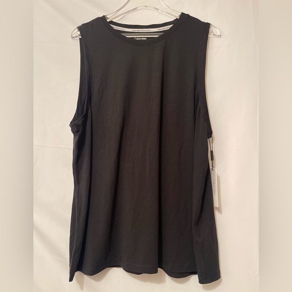 CALVIN KLEIN Performance Dropped Arm Hole Tank Top NWT - Picture 3 of 7